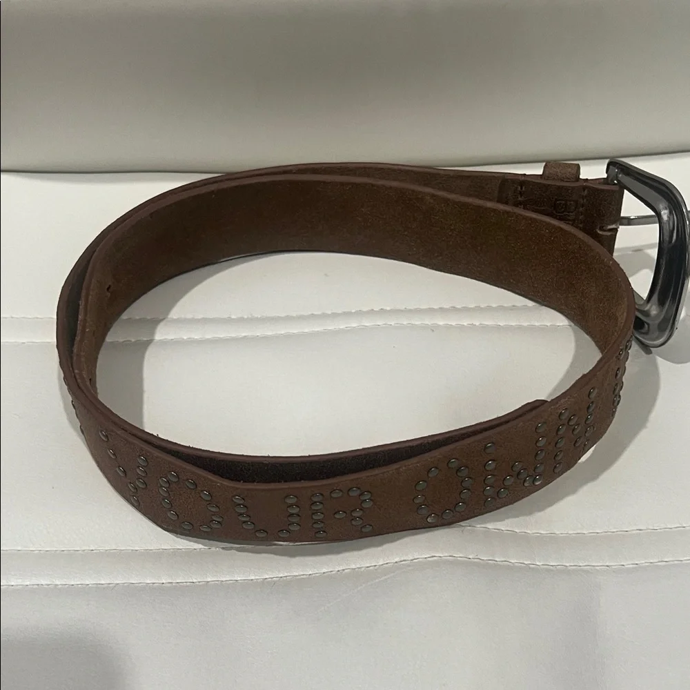 Urban Outfitters BDG Brown Leather Studded 